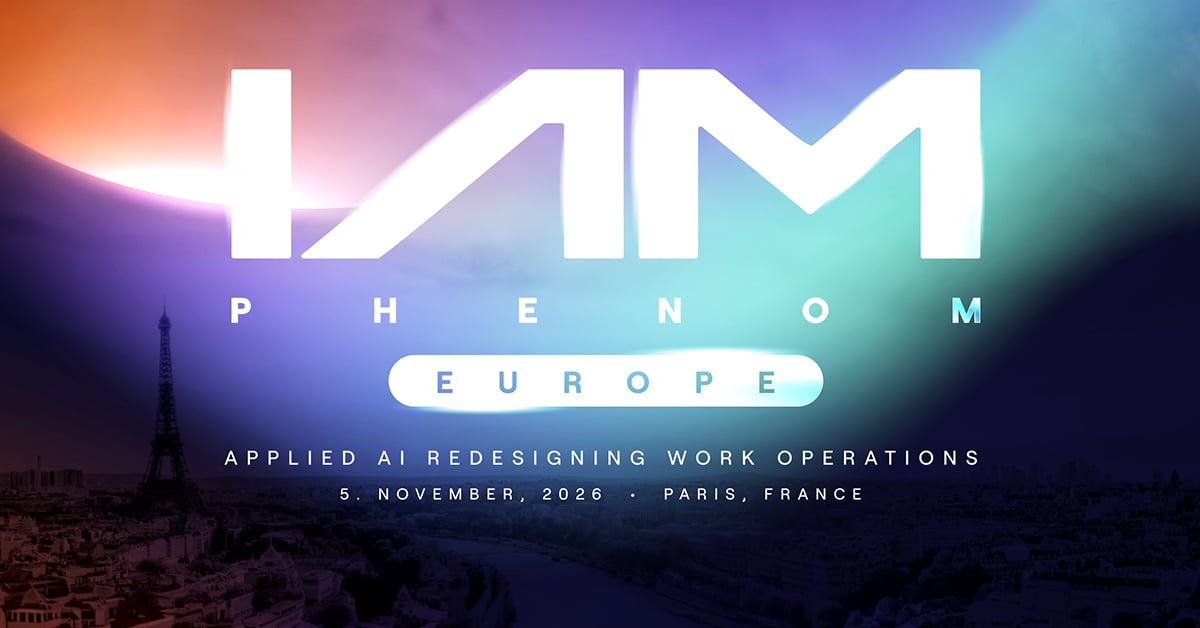 IAMPHENOM Europe 2026: Applied AI Redesigning Work Operations